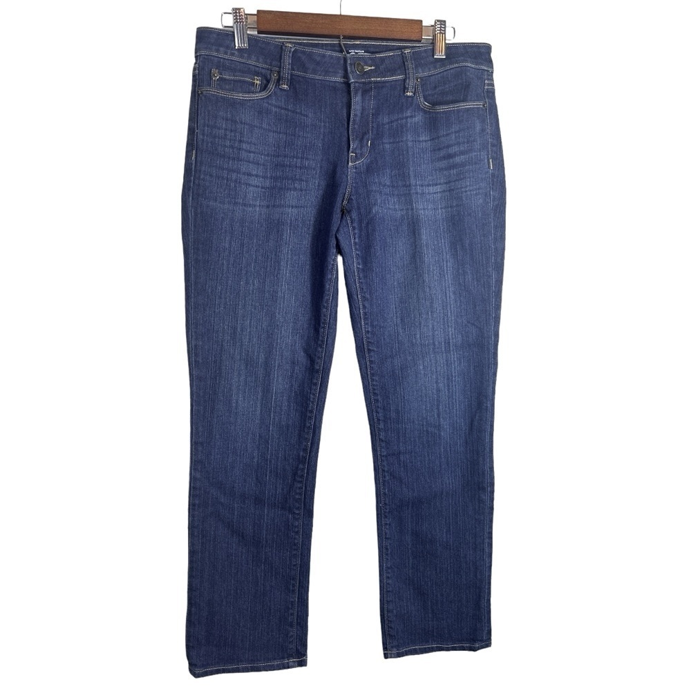 Ann Taylor Loft Modern Straight Crop Jeans Women's Size 8